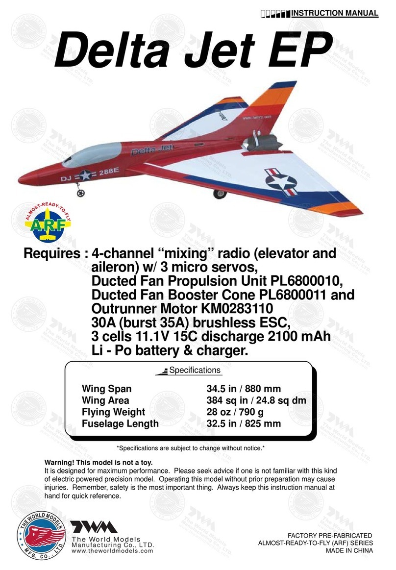 THE WORLD MODELS Delta Jet EP User manual THE WORLD MODELS Delta Jet EP User manual