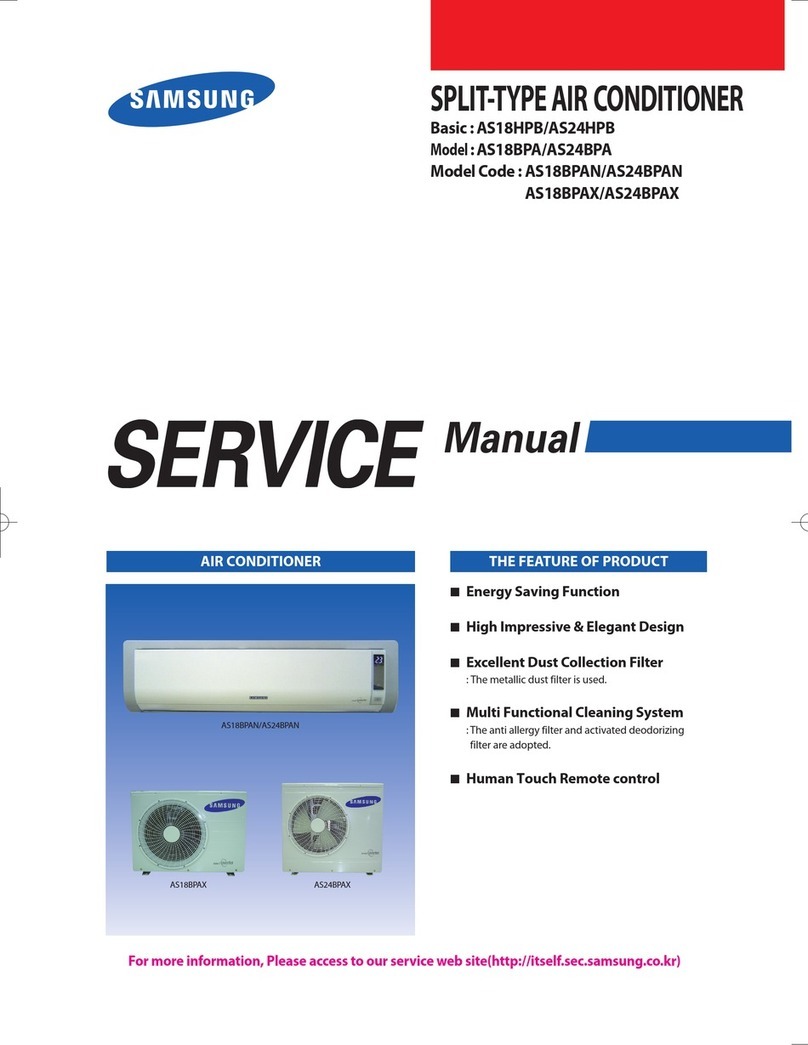 Samsung AS18BPAN Service manual