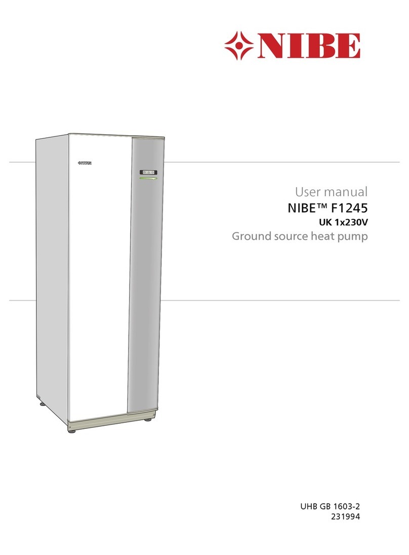 Nibe F1245 user manual