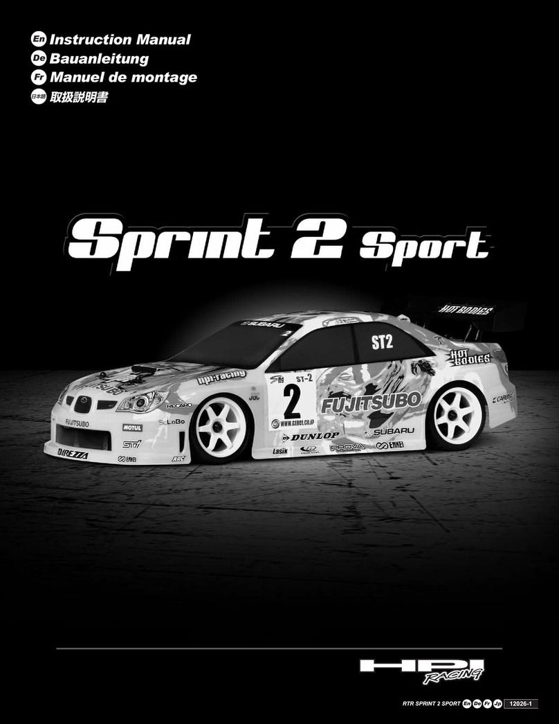 HPI Racing Sprint 2 sport User manual