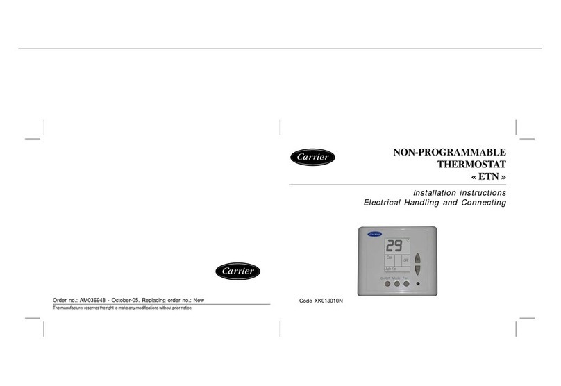 Carrier ETN User manual