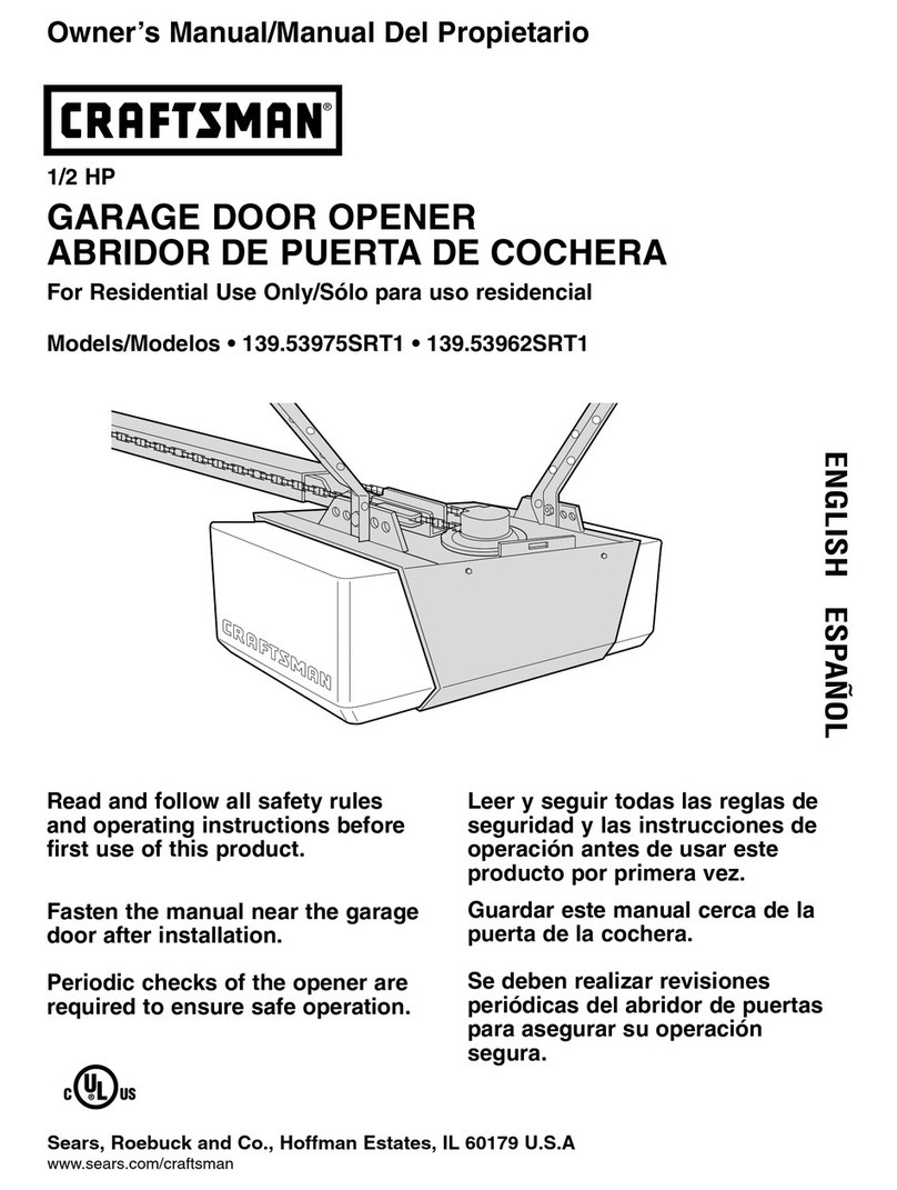 Craftsman 139.53975SRT1 User manual Craftsman 139.53975SRT1 User manual