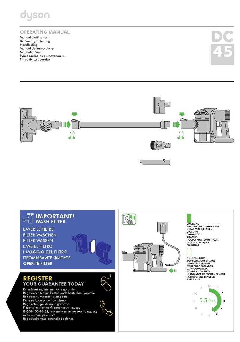 Dyson Dc45 User manual