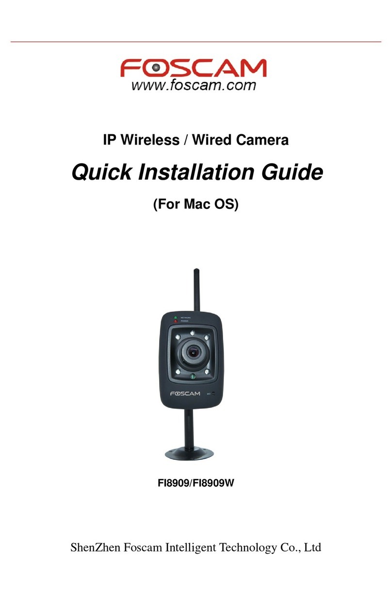 Foscam FI8909 Quick installation guide