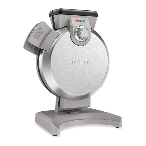 Cuisinart WAF-V100 INSTRUCTION AND RECIPE BOOKLET