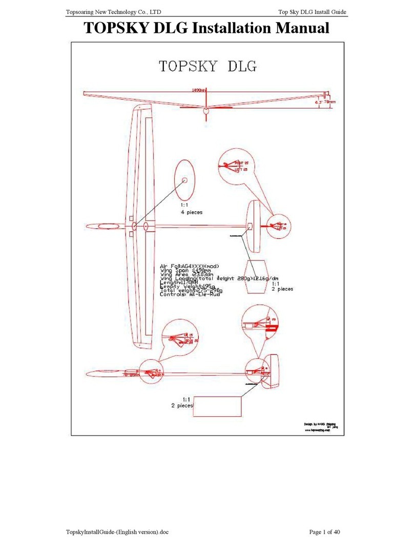 Topsoaring New Technology TOPSKY DLG installation manual