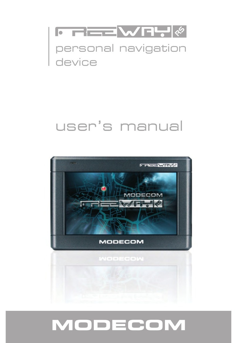 Modecom FreeWay RS User manual