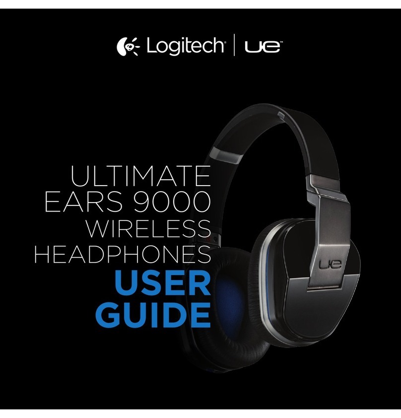 Logitech Ultimate Ears 9000 User manual