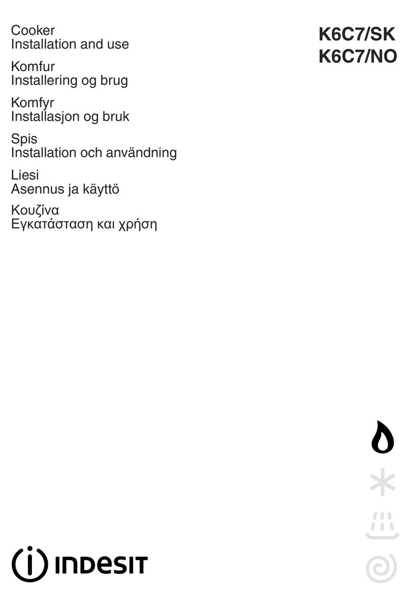 Indesit K6C7/SK Quick start guide
