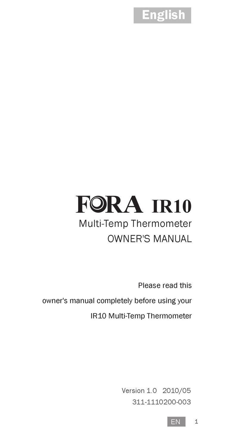 FOR-A IR10 User manual