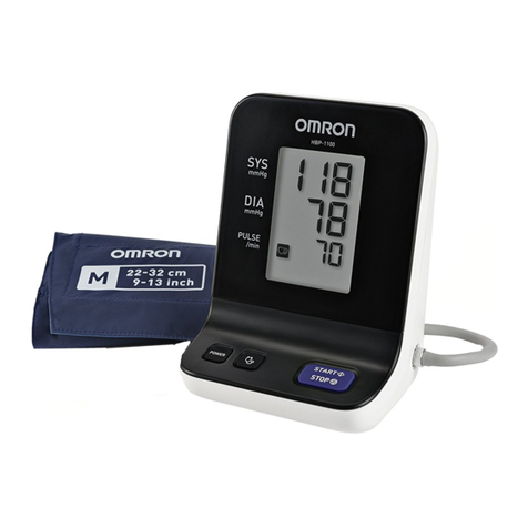 Omron HBP-1100 User manual Omron HBP-1100 User manual