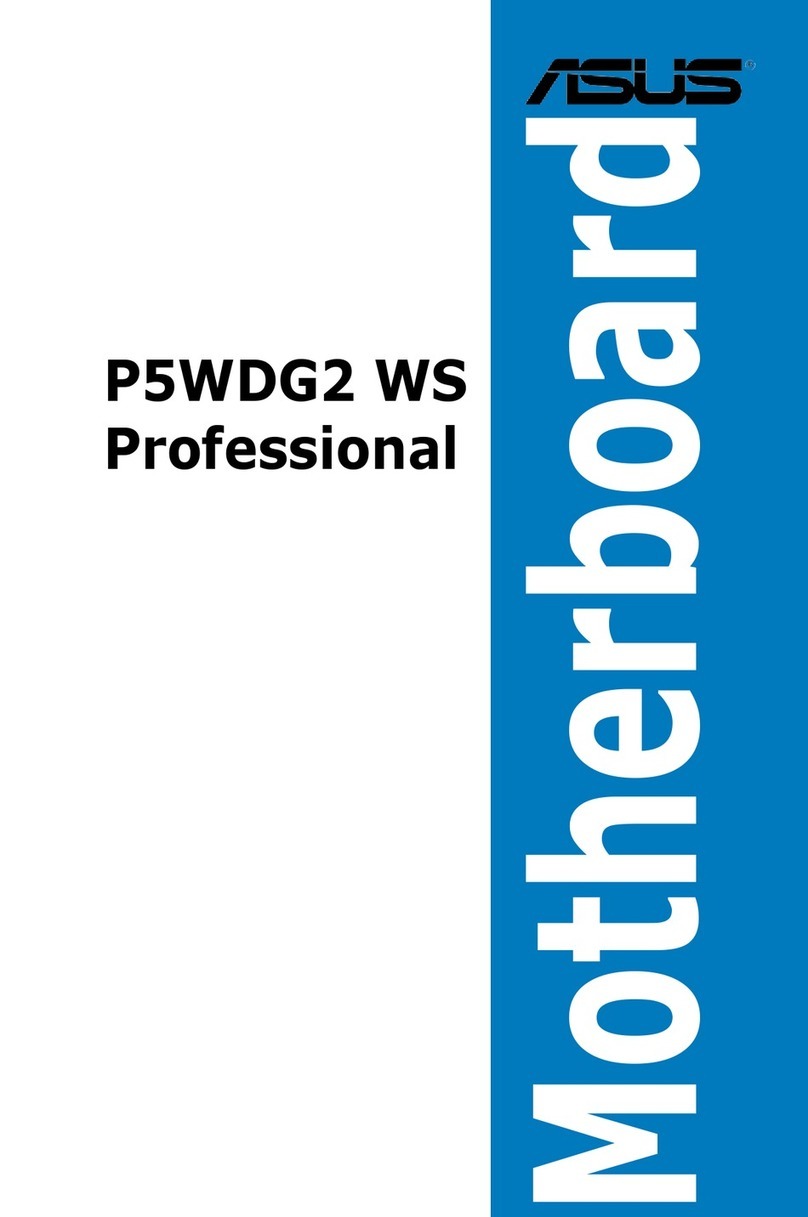 Asus P5WDG2 WS Professional User manual Asus P5WDG2 WS Professional User manual