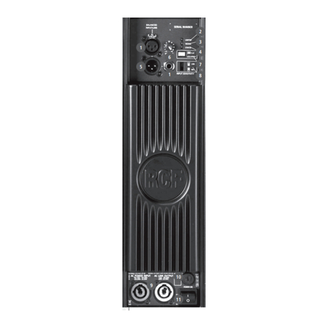 RCF NX L24-A NX Series User manual
