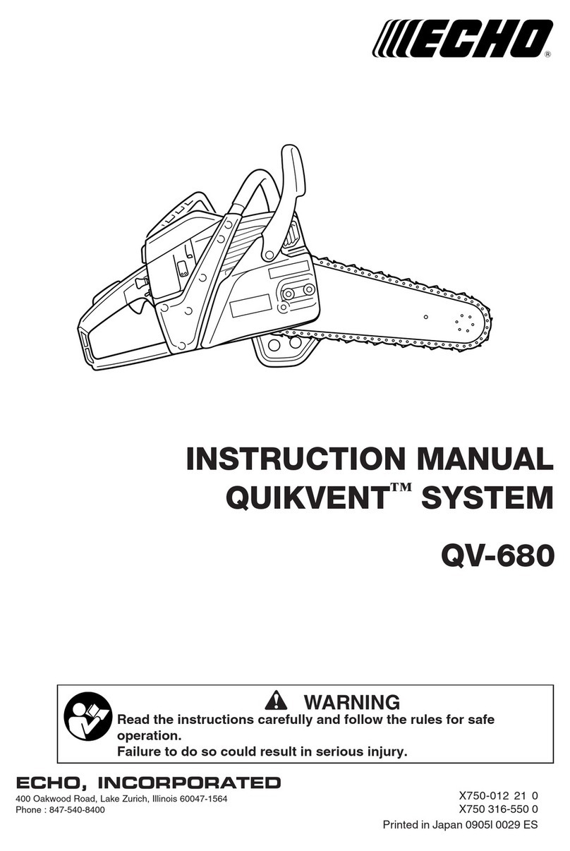 Echo QV-680 User manual