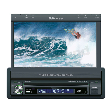 Phonocar VM 043 User manual