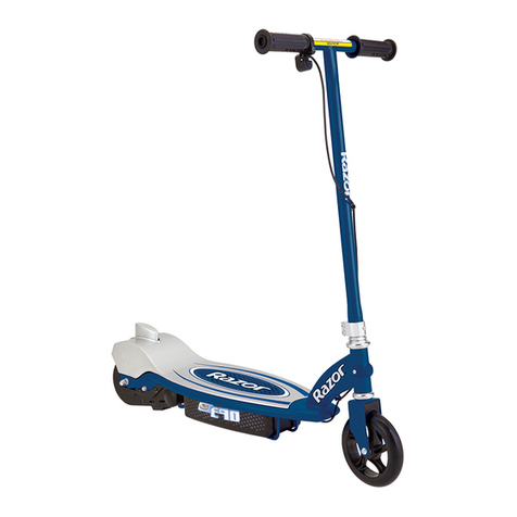 Razor E90 Series User manual