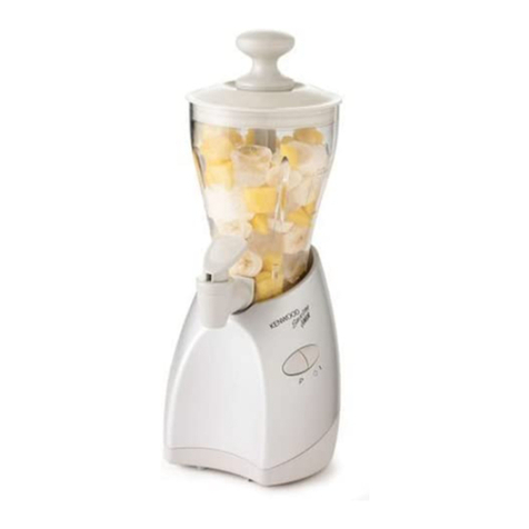 Kenwood Smoothie JUNIOR SB100 series Quick guide