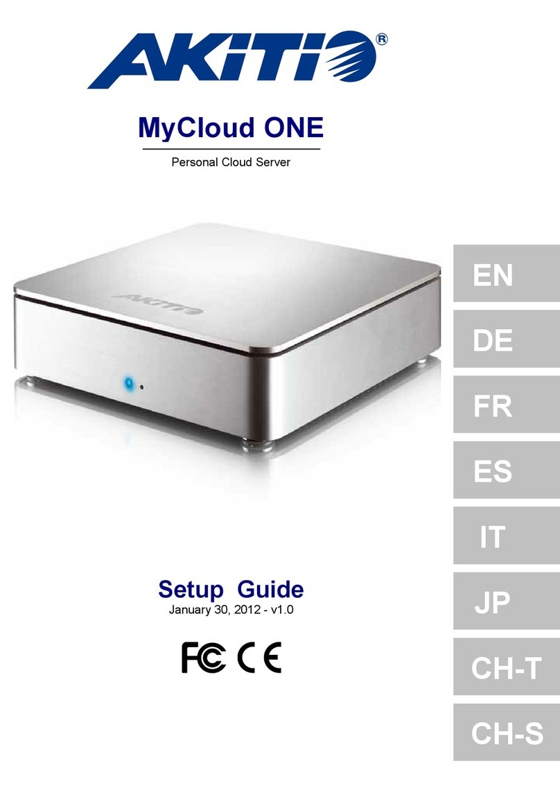 Akitio MyCloud Duo User manual