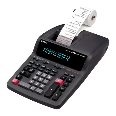 Casio DR-420TEC user guide