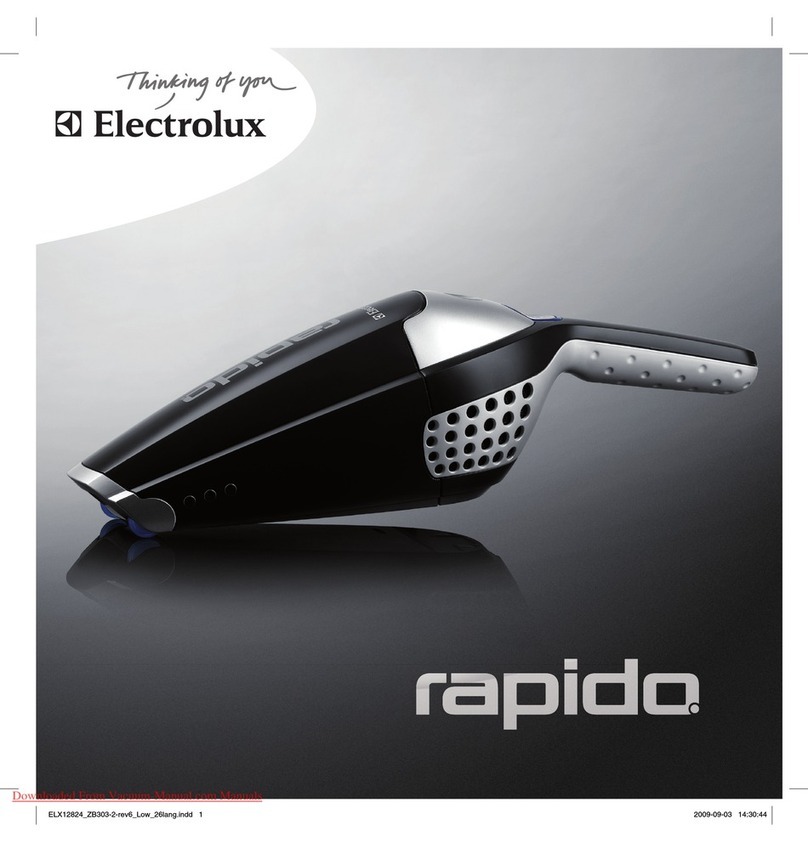 Electrolux Rapido ZB 3103 User manual