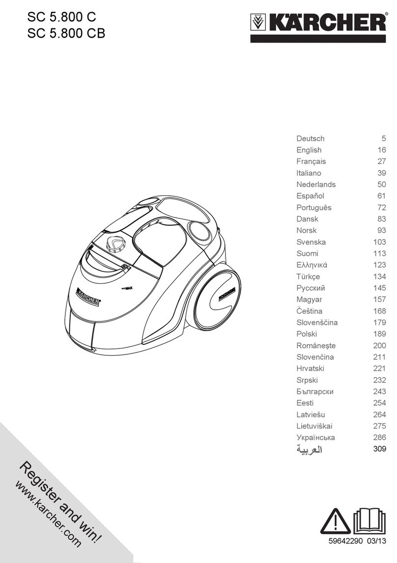 Kärcher SC 5.800 C User manual