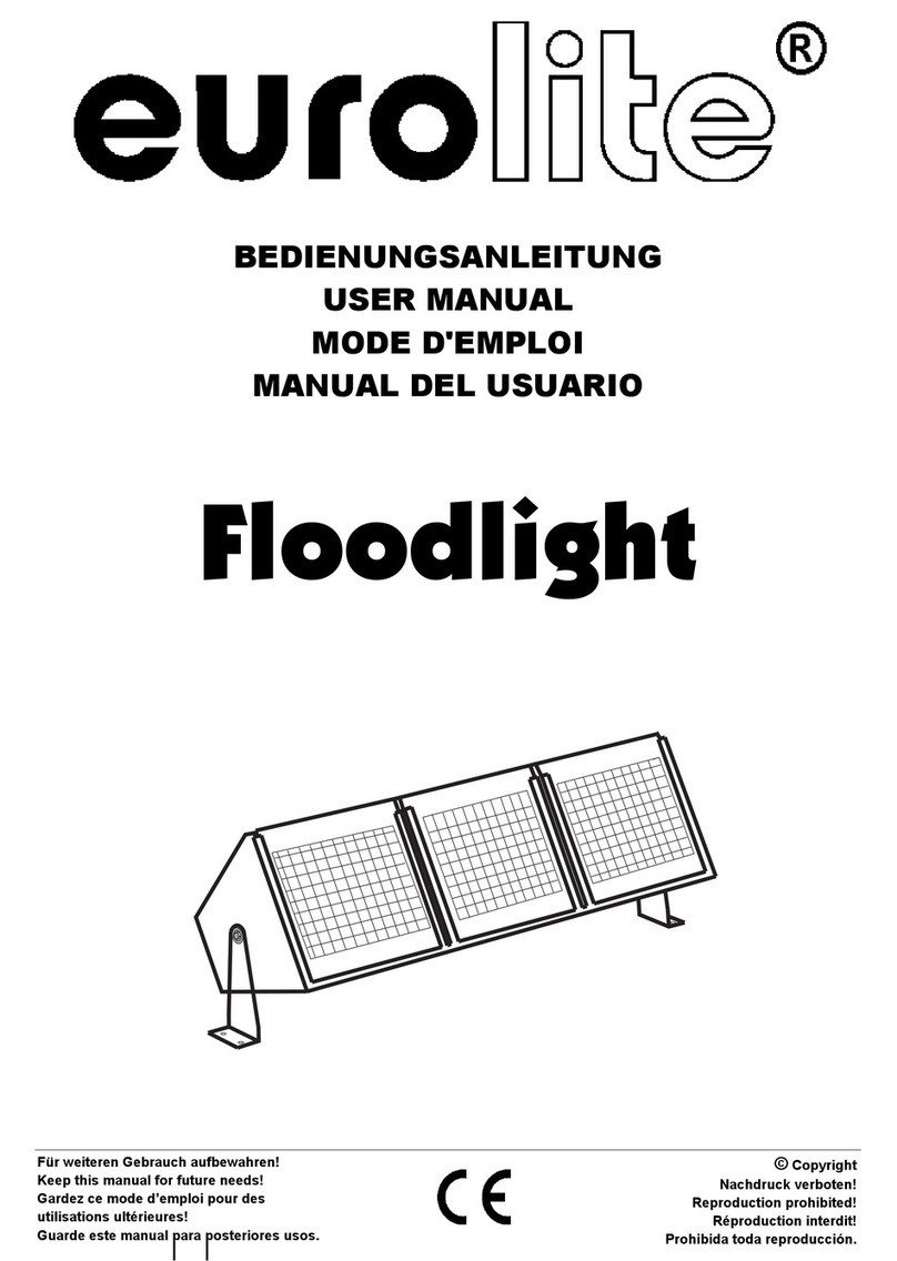EuroLite Floodlight user manual