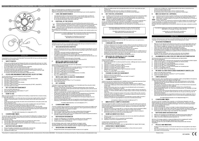 Topcom TH-4671 manual