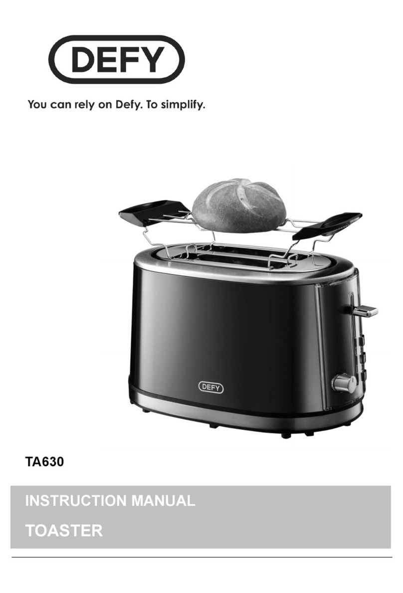 Defy TA630 User manual