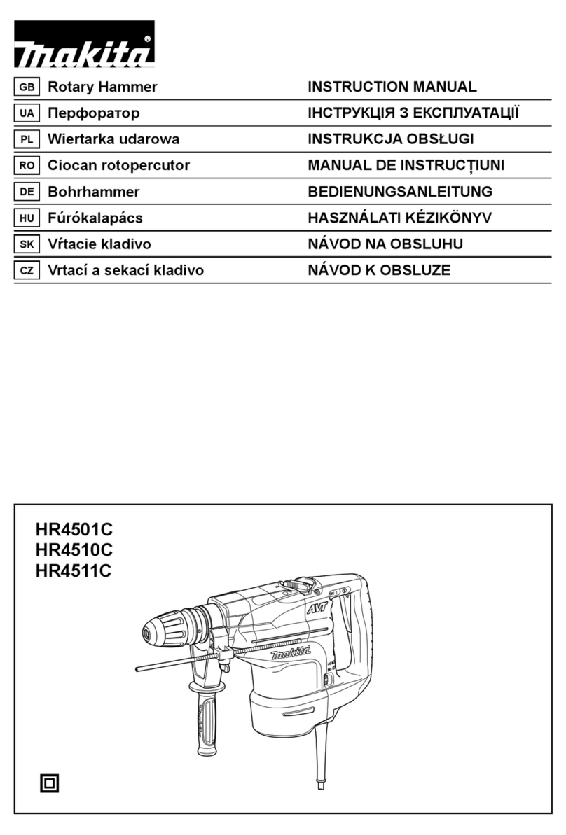 Makita HR4501C instruction manual