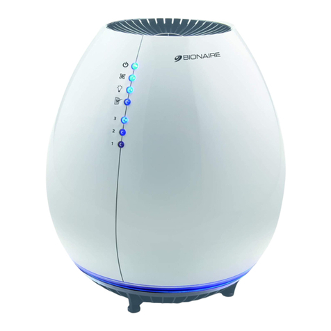 Bionaire BAP600 instruction manual