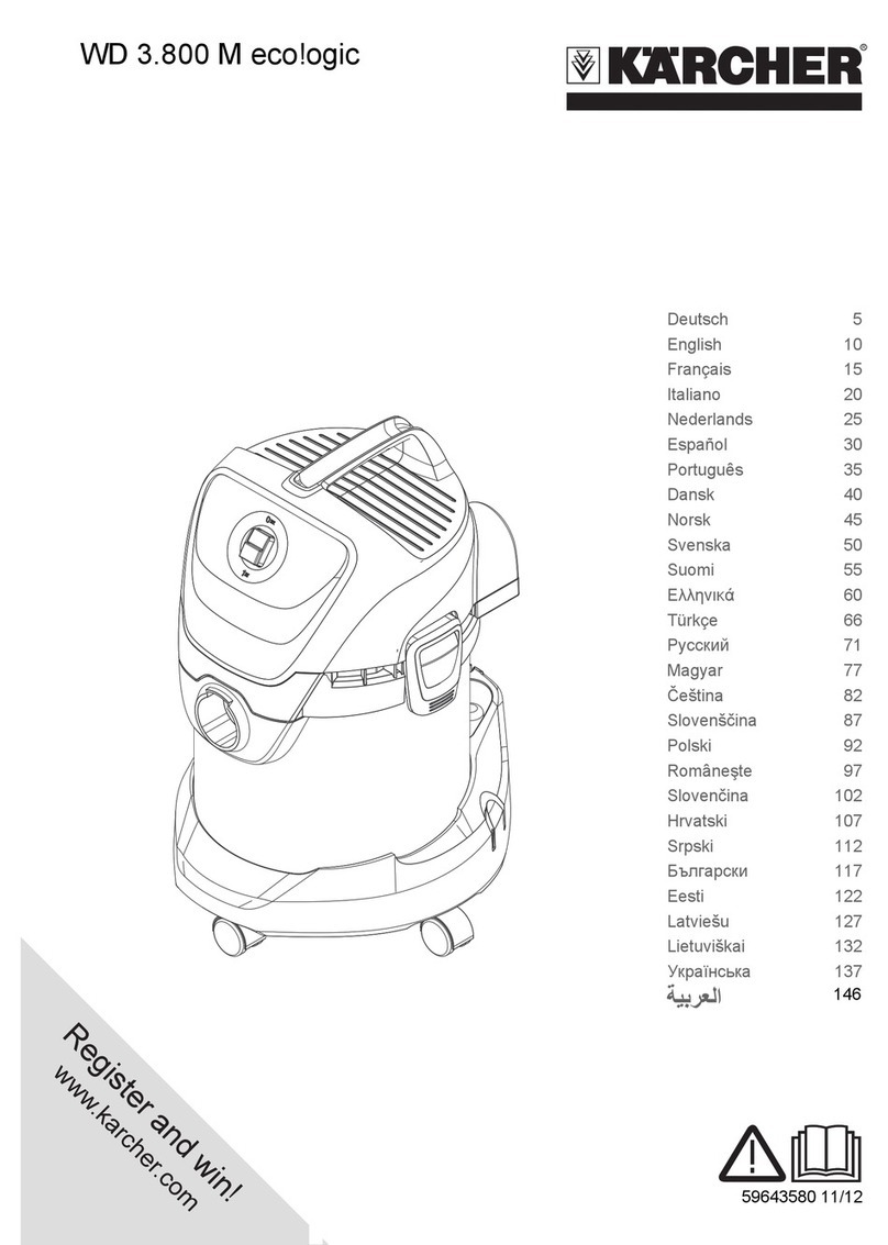 Kärcher WD 3.800 M eco!ogic manual