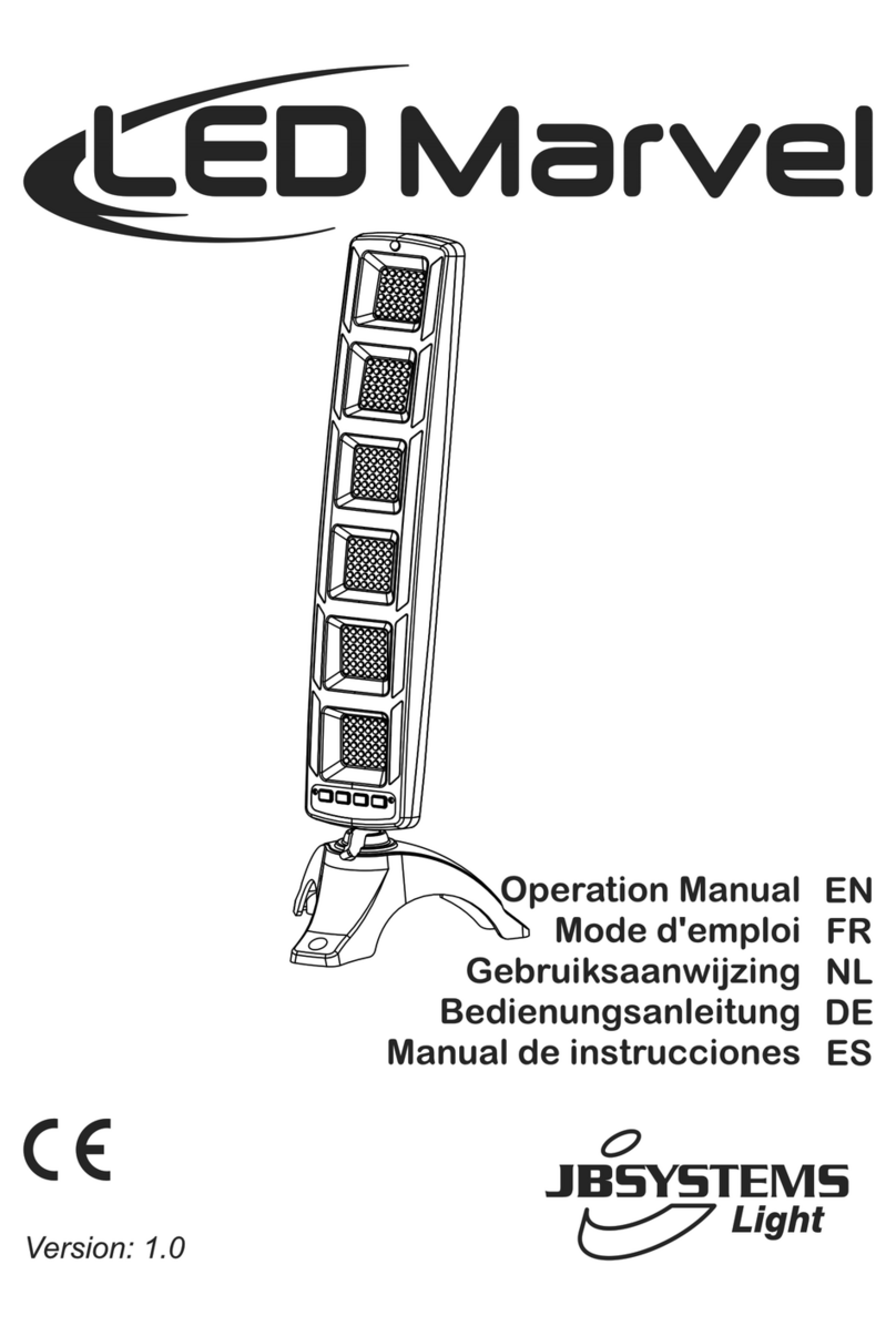 JB Systems LED Marvel User manual