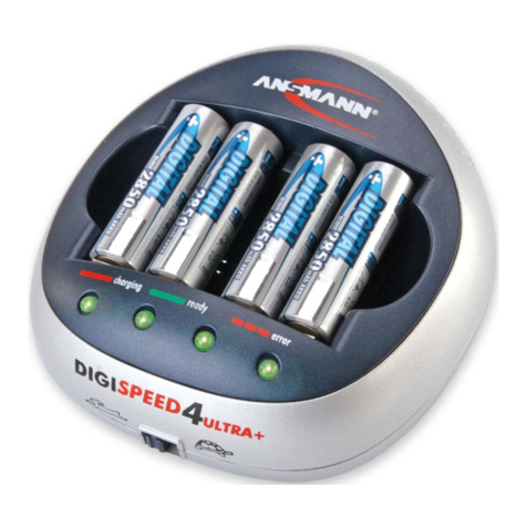 ANSMANN Digispeed 4 Ultra+ operating instructions
