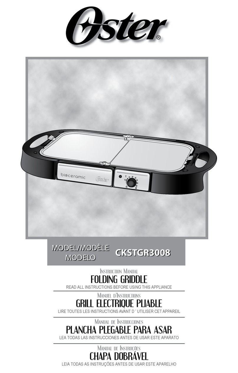 Oster CKSTGR3008 User manual