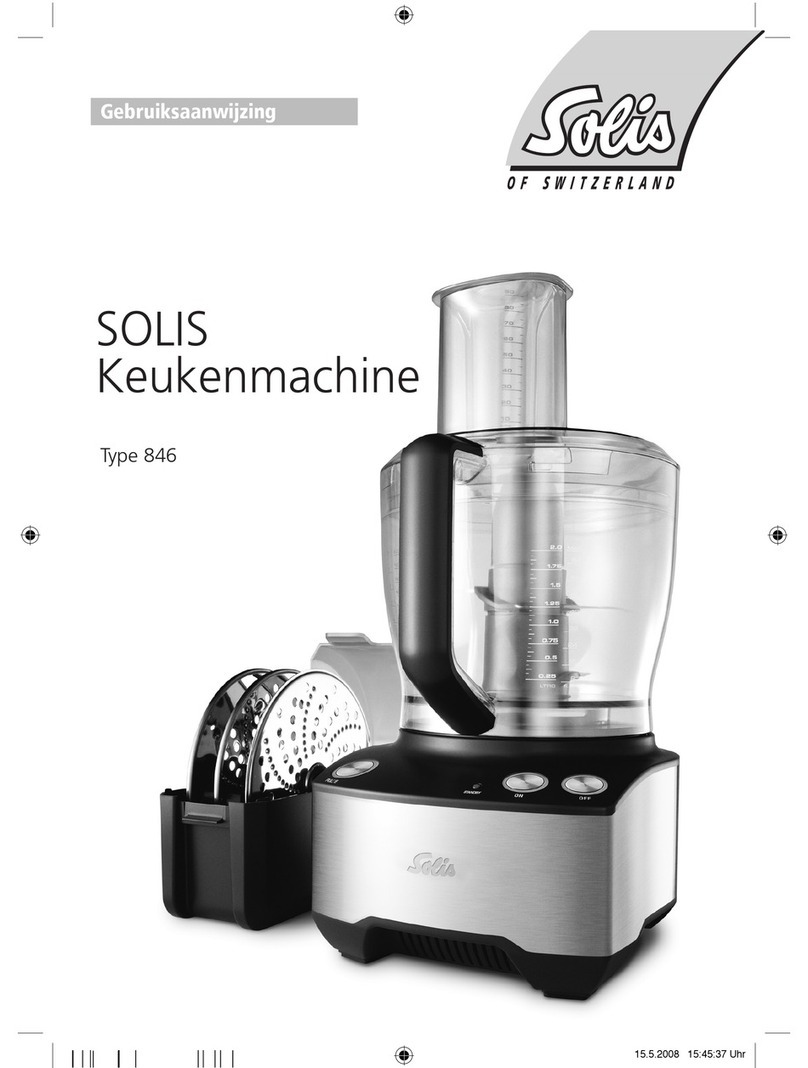 SOLIS 846 User manual