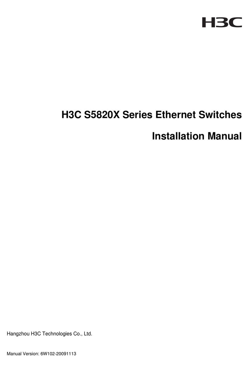 H3C S5820X-28S User manual
