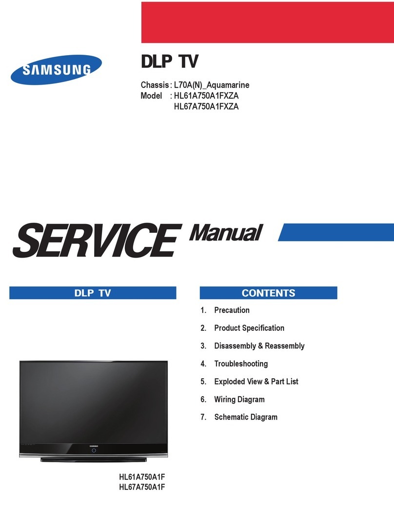 Samsung HL67A750A1FXZA User manual