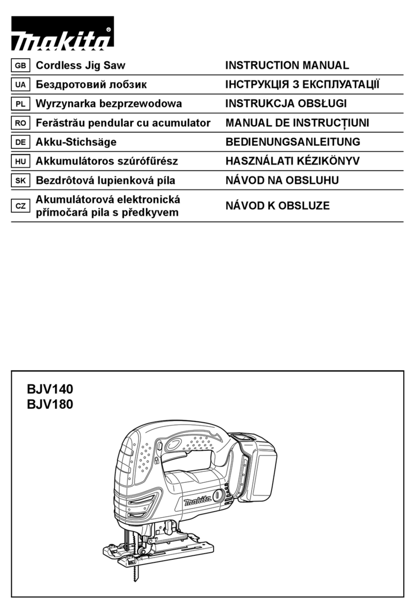 Makita BJV140 instruction manual