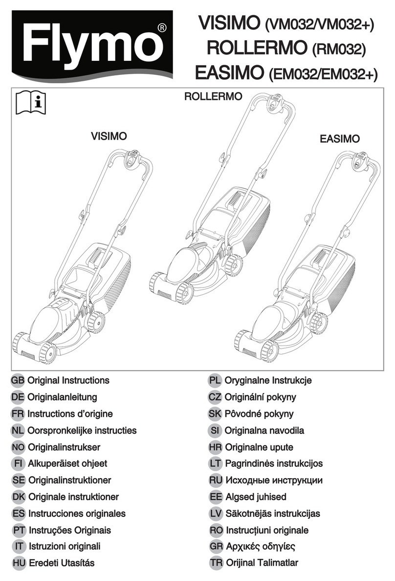 Flymo VISIMO series User manual