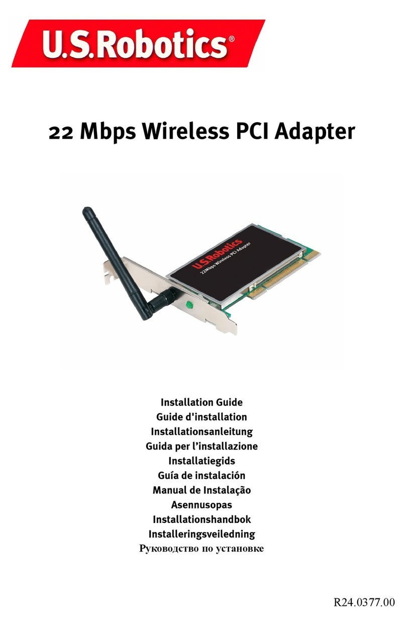 US Robotics 221 installation guide