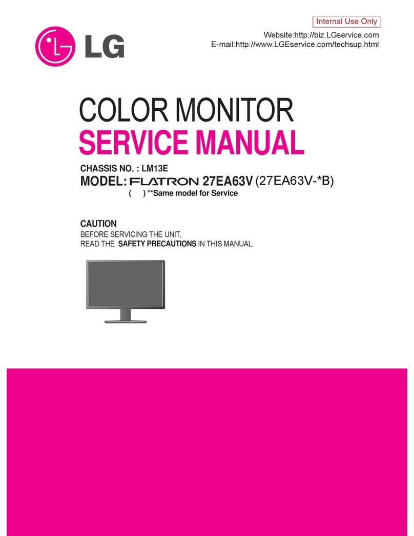 LG Flatron 27EA63V User manual