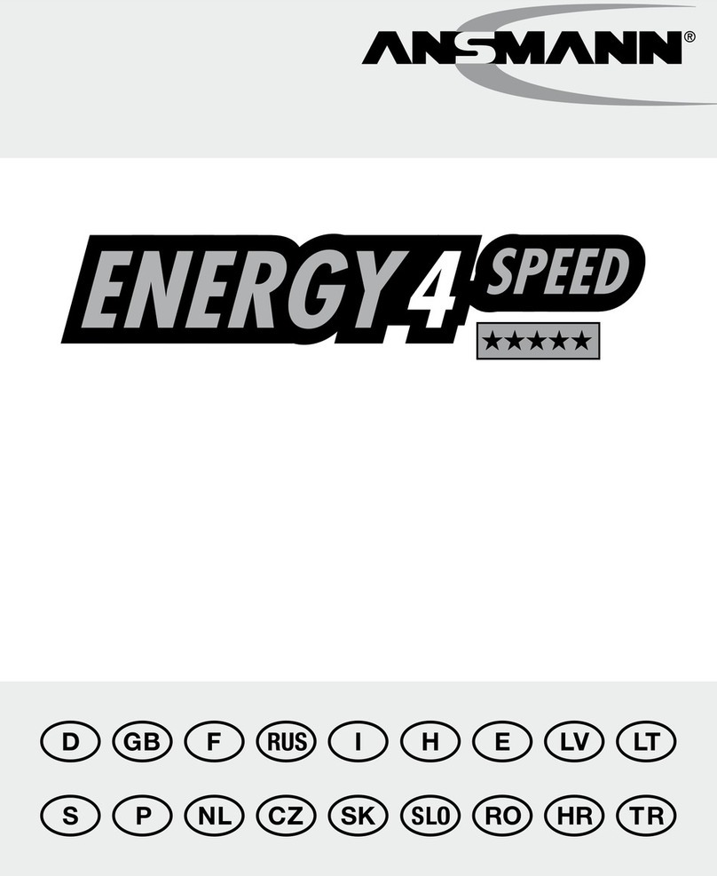 ANSMANN Energy4 Speed operating instructions