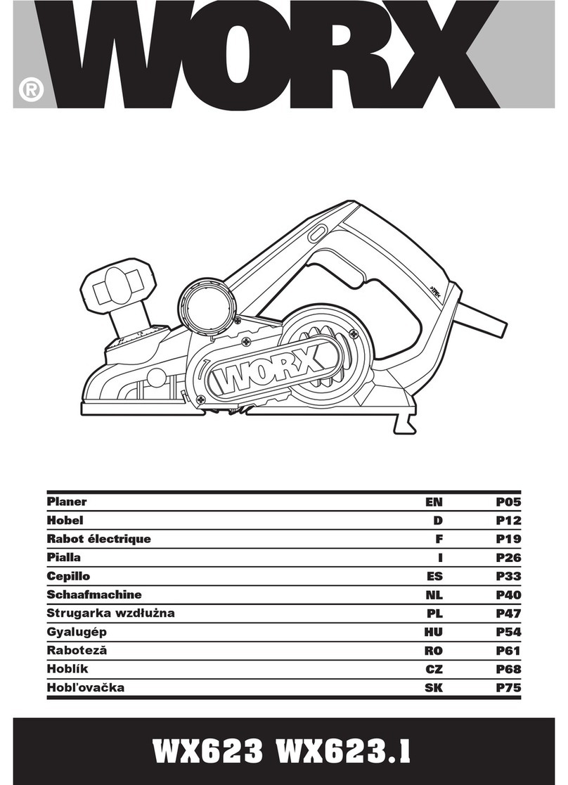 Worx WX623 User manual