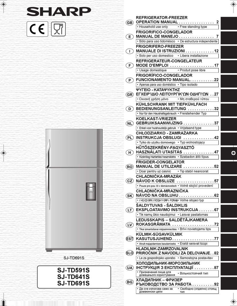 Sharp SJ-TD641S User manual