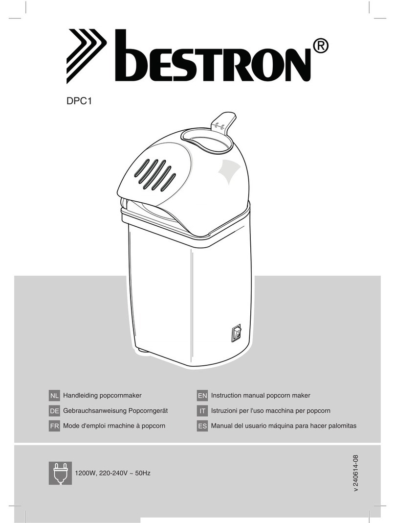 Bestron DPC1 instruction manual