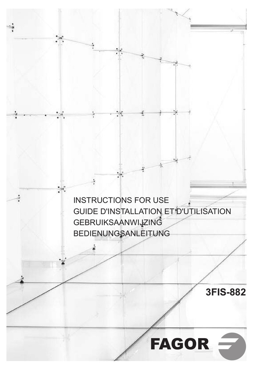 Fagor 3FIS-882 Instructions for use