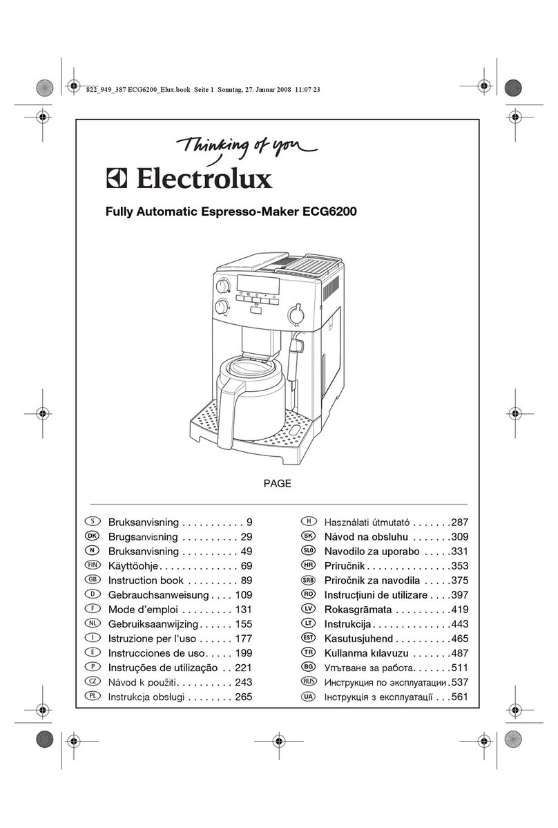 Electrolux ECG6200 Instruction book