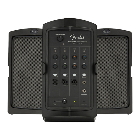 Fender Passport Conference User manual