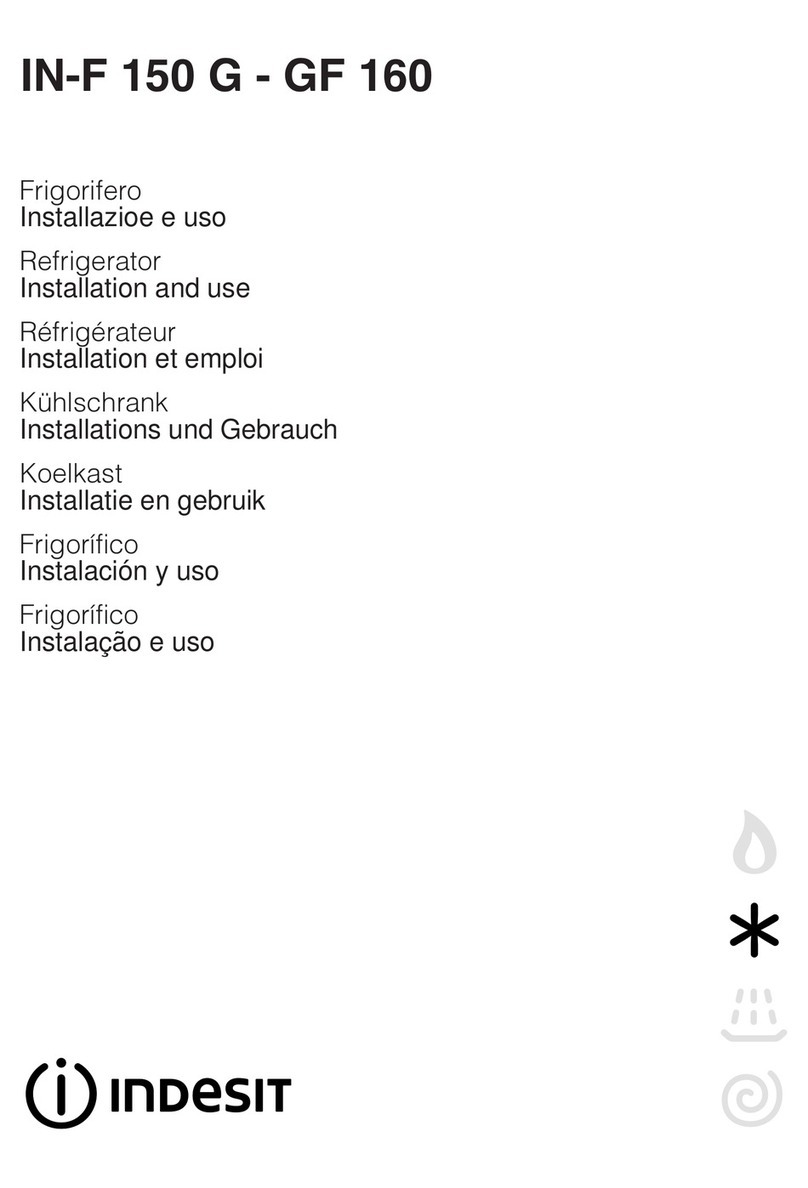 Indesit IN-F 150 G Installation and use