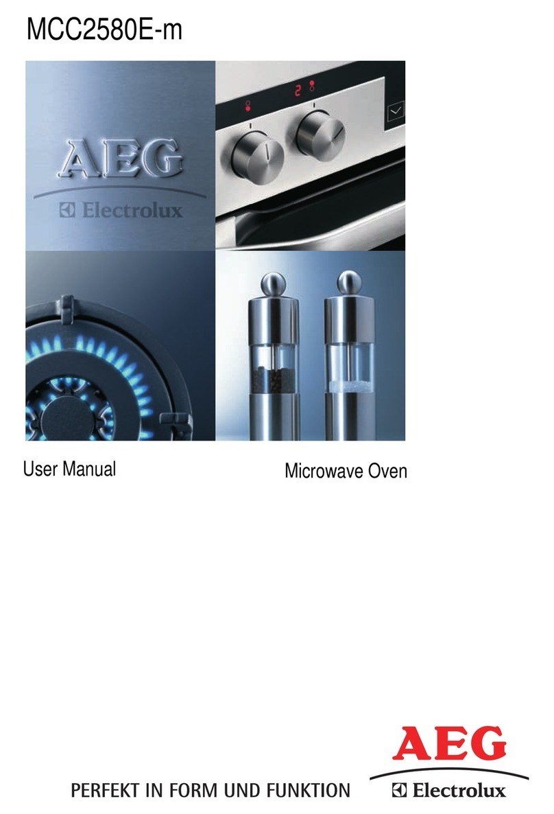 AEG MCC2580E-m User manual